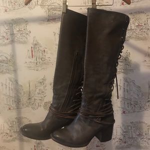 Freebird lace up boots